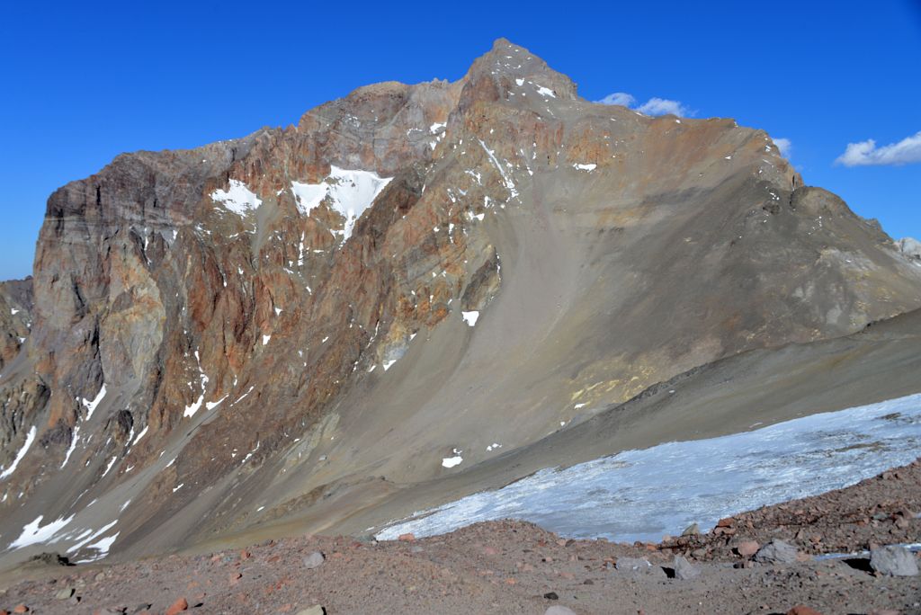 30 Cerro Ameghino Late Afternoon From Aconcagua Camp 2 5482m